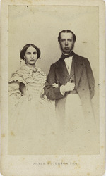 Photo studio Mayer & Pierson - Portrait of Charlotte and Maximilian I of Mexico