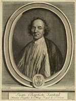 Edelinck, Gerard - Portrait of the Poet Jean-Baptiste de Santeul (1630-1697) 