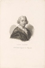 Piazzetta, Gian Battista - Carlo Goldoni (1707-1793)