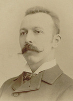 Photo studio Reutlinger, Paris - Portrait of the organist and composer Léon Boëllmann (1862-1897) 