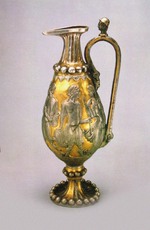 Sassanian Art - Gold and Silver Kettle