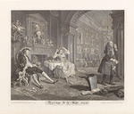 Hogarth, William - Marriage a la Mode. Plate II: The Tête à Tête
