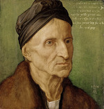 Dürer, Albrecht - Portrait of Michael Wolgemut (1434-1519)
