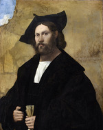Basaiti, Marco - Portrait of a gentleman in black