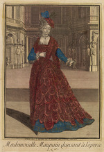 Anonymous - Mademoiselle Maupain dansant à l'opera 