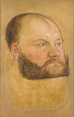 Cranach, Lucas, the Younger - Portrait of Prince Clement Wolfgang of Anhalt-Köthen (1492-1566), called the Confessor 