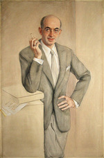 Sorin, Saveli Abramovich - Portrait of the composer Arthur Lourié (1891-1966)