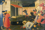 Angelico, Fra Giovanni, da Fiesole - The Martyrdom of Saint Mark (Predella of the Tabernacle of the Linaioli) 