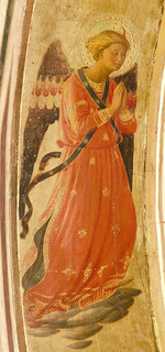 Angelico, Fra Giovanni, da Fiesole - Angel making music (From the Tabernacle of the Linaioli)