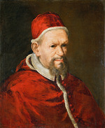 Pareja, Juan de - Portrait of Pope Innocent X (1574-1655)