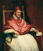 Velàzquez, Diego - Portrait of Pope Innocent X (1574-1655)