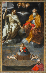 Reni, Guido - The Trinity with the Madonna of Loreto and the donator cardinal Antonio Maria Gallo