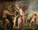 Dyck, Sir Anthony van - The Visit of Venus to Vulcan