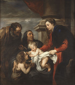 Dyck, Sir Anthony van - The Holy Family with Saints Elisabeth and John the Baptist
