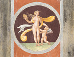 Roman-Pompeian wall painting - Venus with the mirror