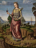 Santi, Giovanni - Holy martyr (Saint Ursula?)