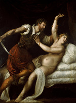 Titian - Tarquinius and Lucretia