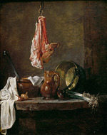 Chardin, Jean-Baptiste Siméon - Nature morte au carré de viande