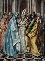 El Greco, Dominico - The Betrothal of Joseph and Mary