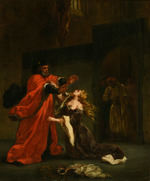 Delacroix, Eugène - Desdemona Cursed by her Father