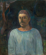 Gauguin, Paul Eugéne Henri - Self-portrait (Near the Golgotha) 