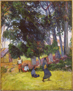 Gauguin, Paul Eugéne Henri - Paysage de Tahiti
