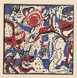 Kandinsky, Wassily Vasilyevich - Great Resurrection (Grosse Auferstehung). From Klänge (Sounds) 