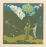 Kandinsky, Wassily Vasilyevich - Apple Tree (Apfelbaum). From Klänge (Sounds) 