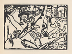 Kandinsky, Wassily Vasilyevich - , Composition II (Komposition II). From Klänge (Sounds) 