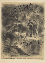Chatinière, Antonin-Marie - Poster for the première of the opera Lakmé by Léo Delibes 