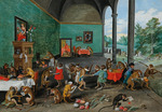 Brueghel, Jan, the Younger - Allegory of Tulip Mania