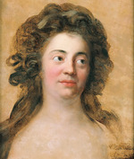 Graff, Anton - Portrait of Dorothea Schlegel (1764-1839), née Brendel Mendelssohn