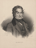 Delpech, François Séraphin - Portrait of the author Charles Nodier (1780-1877)