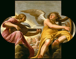 Champaigne, Philippe, de - Two Angels Making Music