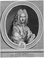 Edelinck, Nicolas-Étienne - Portrait of the composer André Campra (1660-1744)