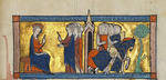 Anonymous - Departure of the Templars. From Chronique d'outremer