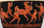Eretria Painter - Amazonomachy (Battle of Greeks against Amazons). Lekythos