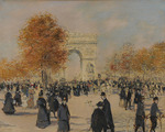 Raffaëlli, Jean Francois - Les Champs-Élysées 