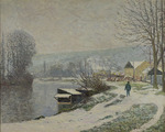 Maufra, Maxime - Snow at Port-Marly (La neige à Port-Marly)