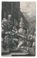 Dürer, Albrecht - Pilate Washing His Hands, from the series The Small Passion