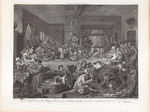 Hogarth, William - Four Prints of an Election: An Election Entertainment, Plate I