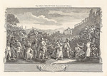 Hogarth, William - Series Industry and Idleness, Plate 11: The Idle 'Prentice Executed at Tyburn