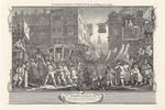 Hogarth, William - Series Industry and Idleness, Plate 12: The Industrious 'Prentice Lord-Mayor of London