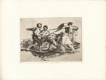 Goya, Francisco, de - Los Desastres de la Guerra (The Disasters of War), Plate 2: Con razon ó sin ella (With or without reason) 