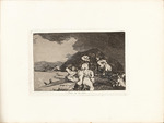 Goya, Francisco, de - Los Desastres de la Guerra (The Disasters of War), Plate 6: Bien te se está (It serves you right) 