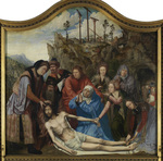 Massys, Quentin - Altarpiece of the Joiners' Guild. The Lamentation over the Dead Christ