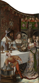 Massys, Quentin - Altarpiece of the Joiners' Guild. The Beheading of Saint John the Baptist