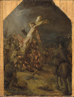 Rembrandt van Rhijn - The Raising of the Cross