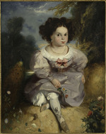 Boulanger, Louis Candide - Léopoldine Hugo at the Age of 4