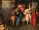 Bosch, Hieronymus - The Temptation of Saint Anthony (Triptych). Detail